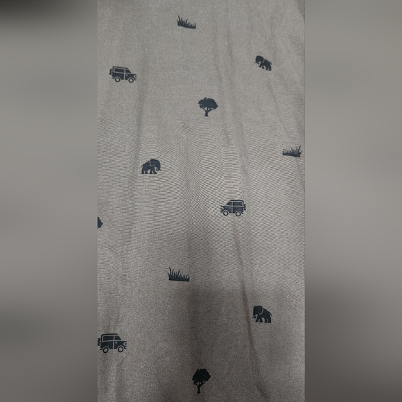 Mountain Ridge Men Button-down Pewter Gree Shirt 3XL  Safari Theme - Picture 6 of 10